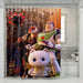 cute character toy story shower curtains