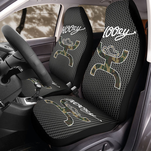 HOOEY METAL CAMO LOGO Car Seat Covers