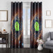 cute final space galaxy window Curtain