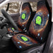 cute final space galaxy Car Seat Covers