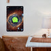 cute final space galaxy Poster Metal print wall art