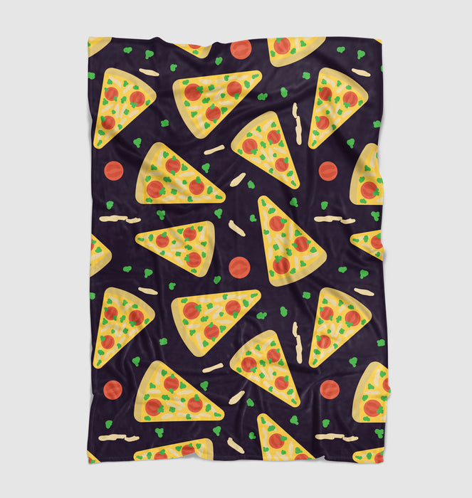 delicious pizza from italy Ultra soft fleece blanket