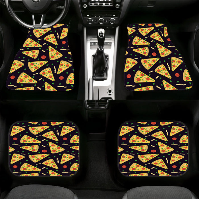 delicious pizza from italy Car floor mats Universal fit