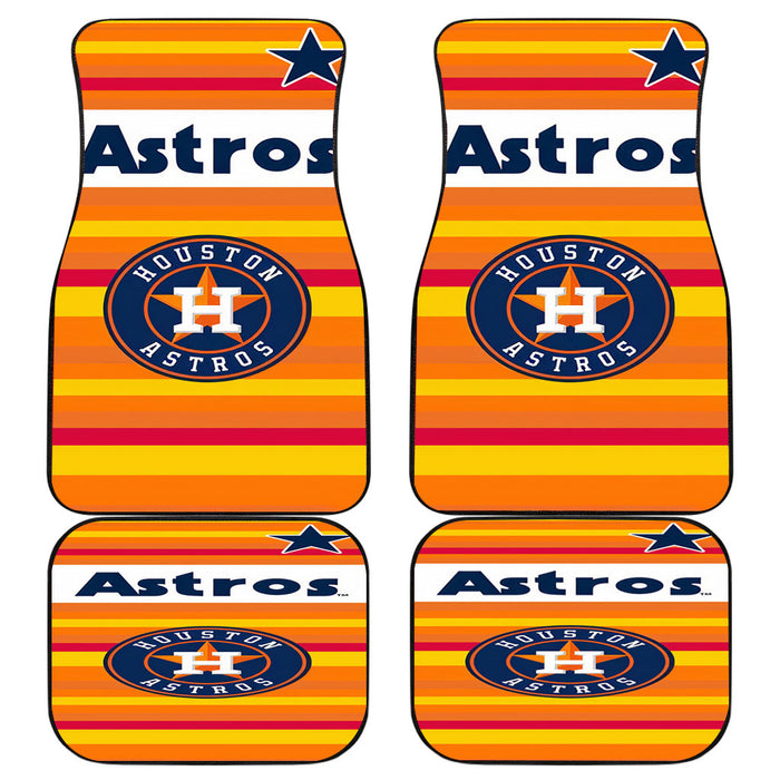 HOUSTON ASTROS MLB #1 Car floor mats Universal fit