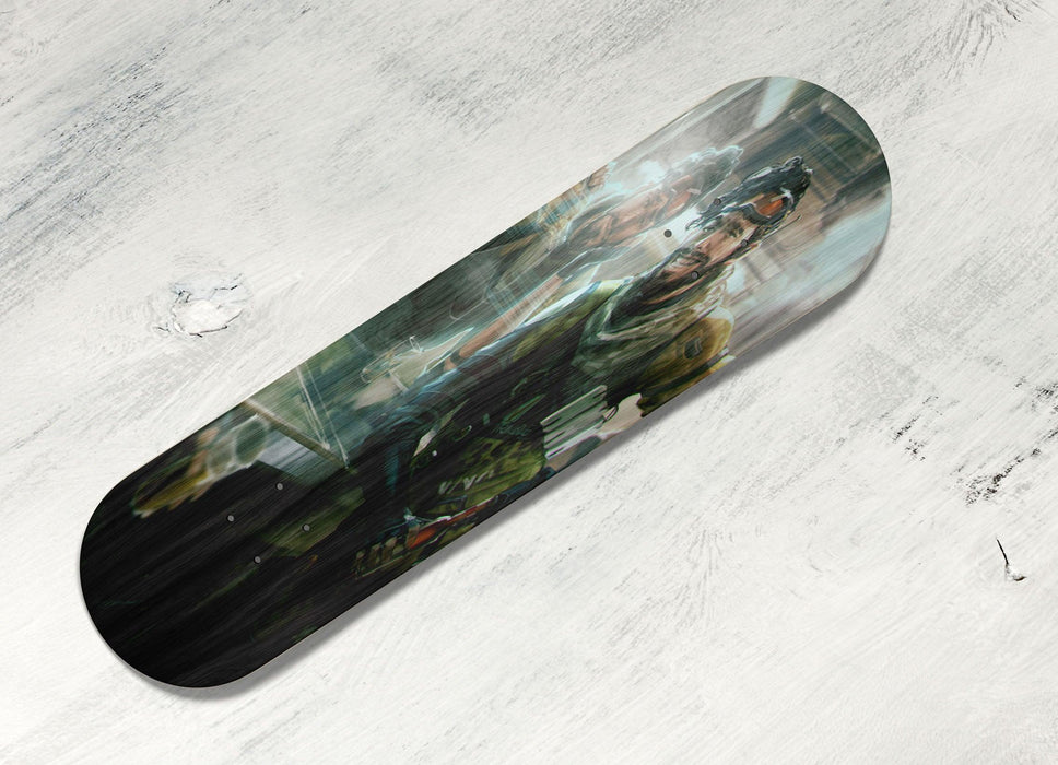 cyberpunk apex legends in bar Skateboard decks