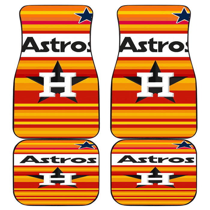 HOUSTON ASTROS MLB #2 Car floor mats Universal fit