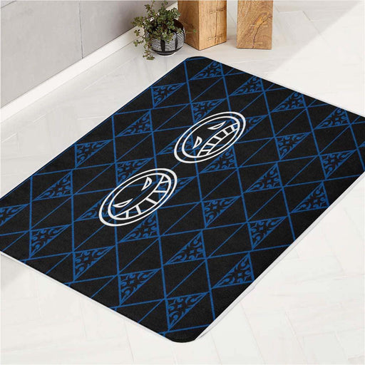 devil and demon of one piece bath rugs