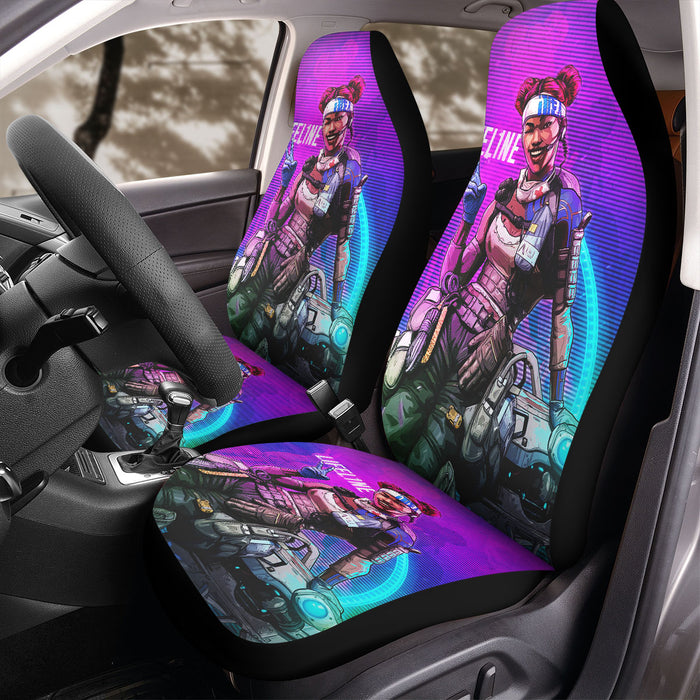 cyberpunk lifeline vaporwave Car Seat Covers