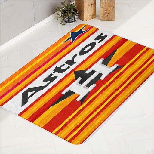 HOUSTON ASTROS MLB #2 bath rugs