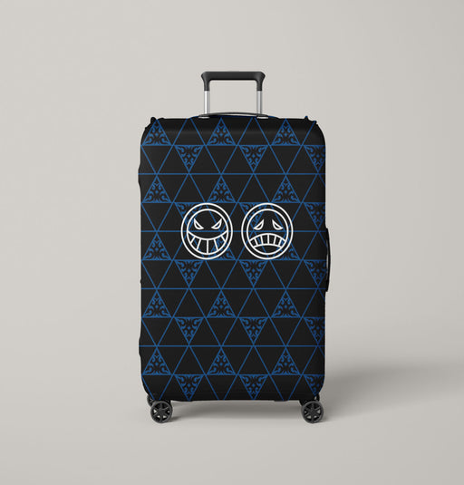 devil and demon of one piece Luggage Cover | suitcase