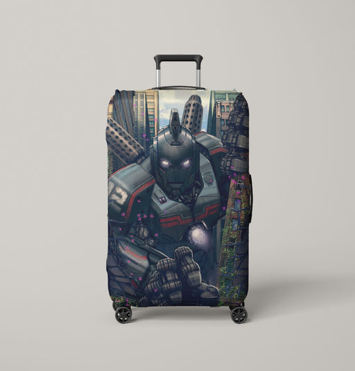 cyberpunk robbot steel game Luggage Covers | Suitcase