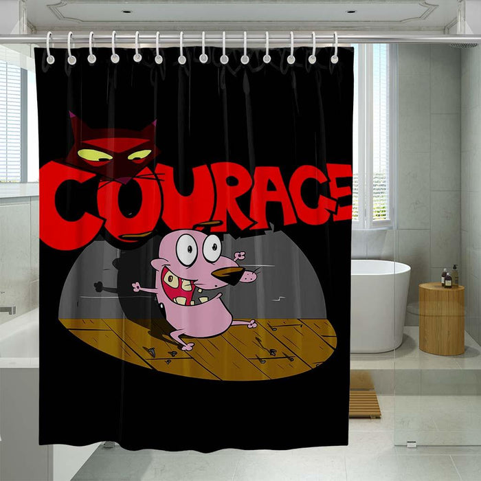 dancing bojack horseman shower curtains