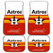 houston astros mlb logo 2 Car floor mats Universal fit