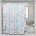 diamond material texture pattern shower curtains