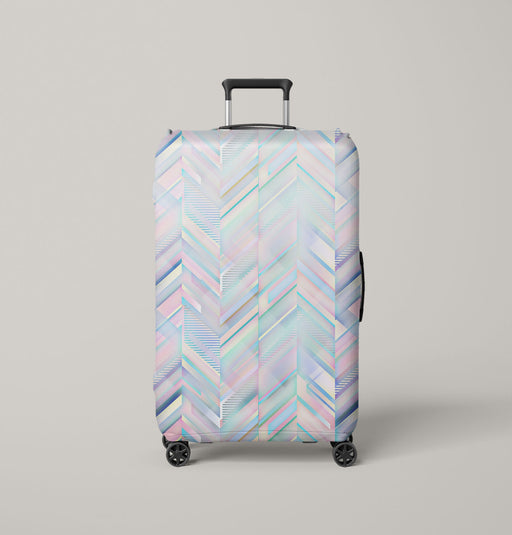 diamond material texture pattern Luggage Cover | suitcase