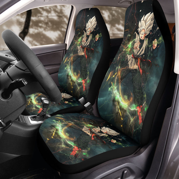 dark universe black goku Car Seat Covers