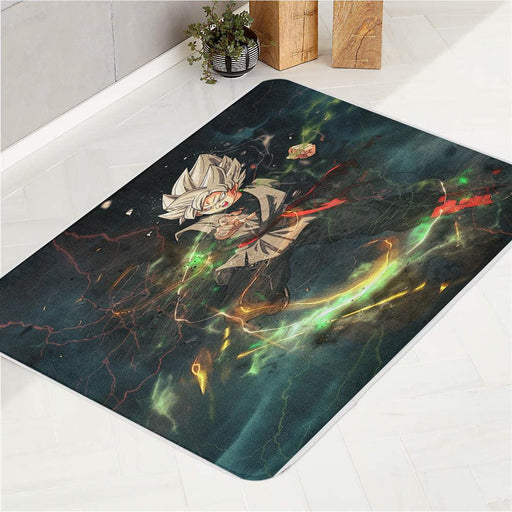 dark universe black goku bath rugs