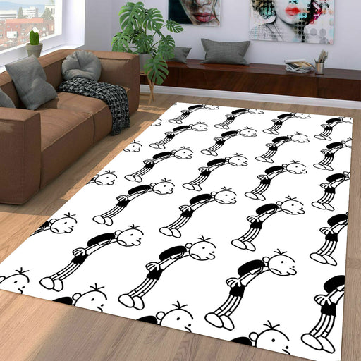 diary of whimpy kids cartoon Living room carpet rugs