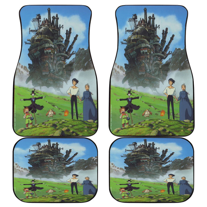 howl's moving castle anime Car floor mats Universal fit