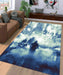 dark rain blade runner 2049 Living room carpet rugs