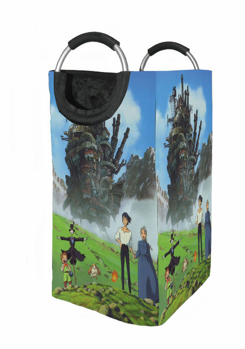 howl's moving castle anime Laundry Hamper | Laundry Basket