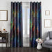 digital art pattern abstract window Curtain