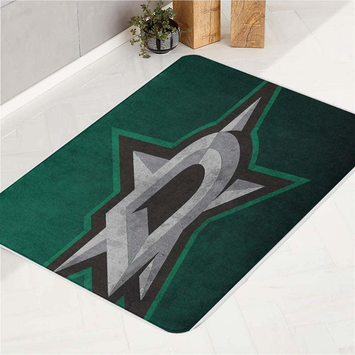 d stars logo bath rugs