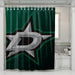 d stars logo shower curtains