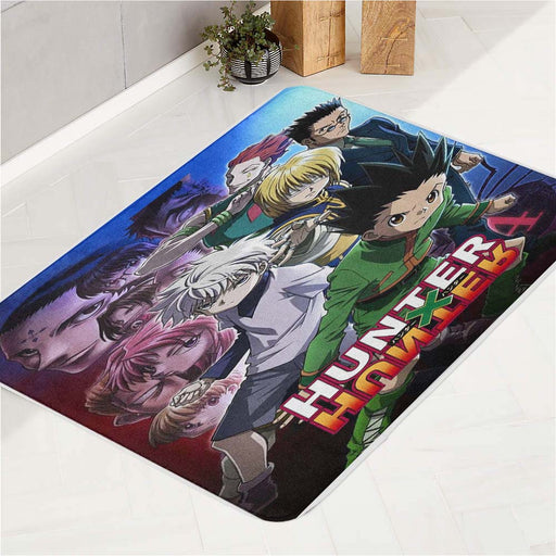 HUNTER X HUNTER ANIME CHARACTER bath rugs