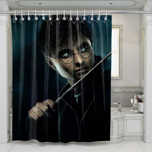 darkness harry potter shower curtains