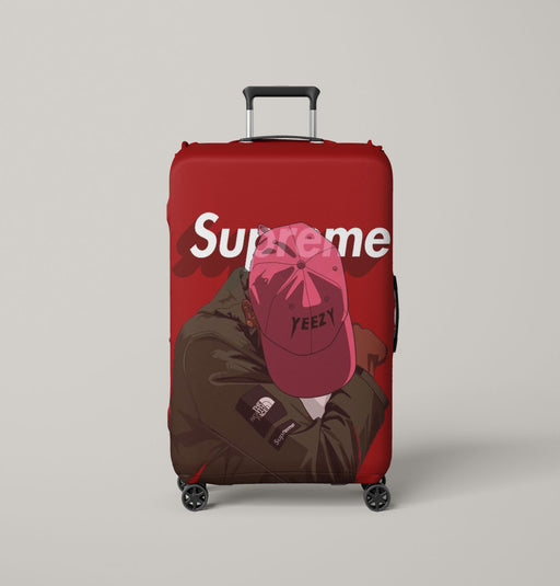 dab supreme yeezy Luggage Covers | Suitcase