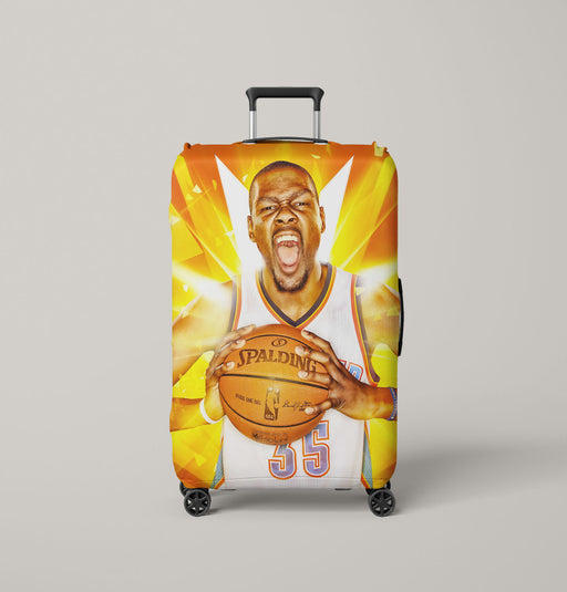 dat face kevin durant as player nba Luggage Covers | Suitcase