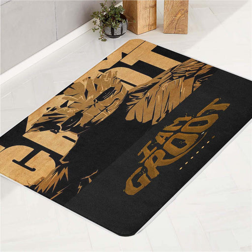 I Am Groot Guardians Of The Galaxy Marvel bath rugs