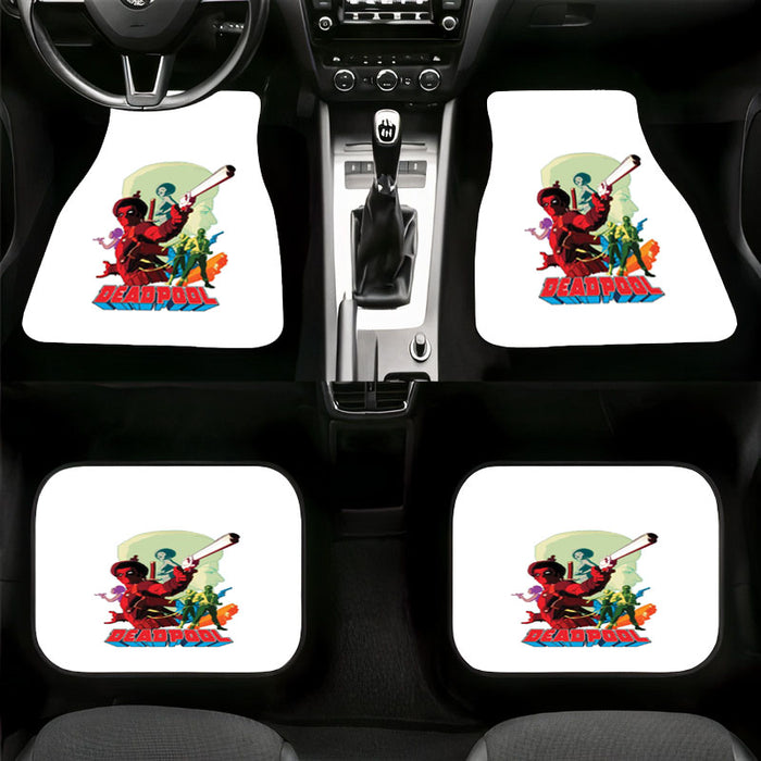 deadpool universe iron fist marvel Car floor mats Universal fit