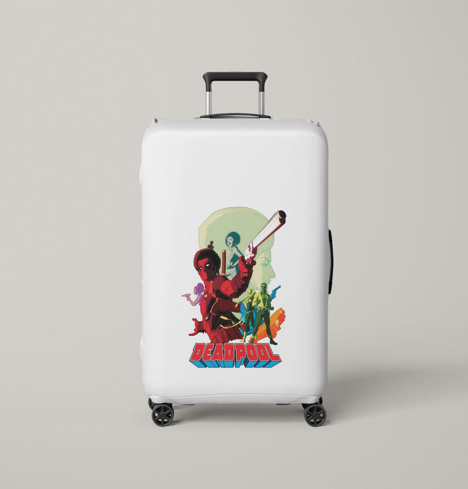 deadpool universe iron fist marvel Luggage Covers | Suitcase