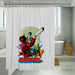 darkness sequence shower curtains