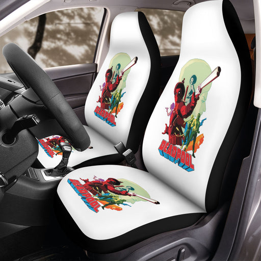 deadpool universe iron fist marvel Car Seat Covers