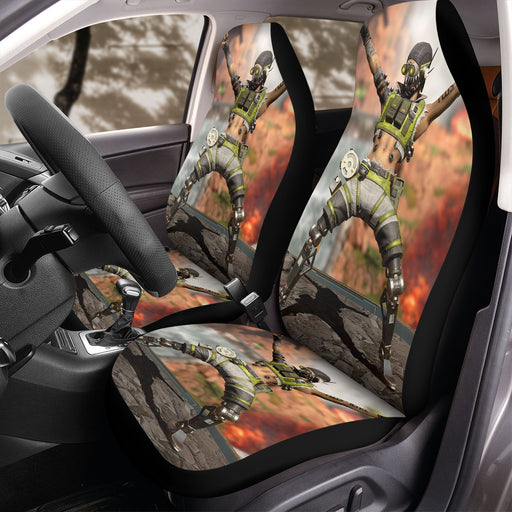 dancing happy octane Car Seat Covers