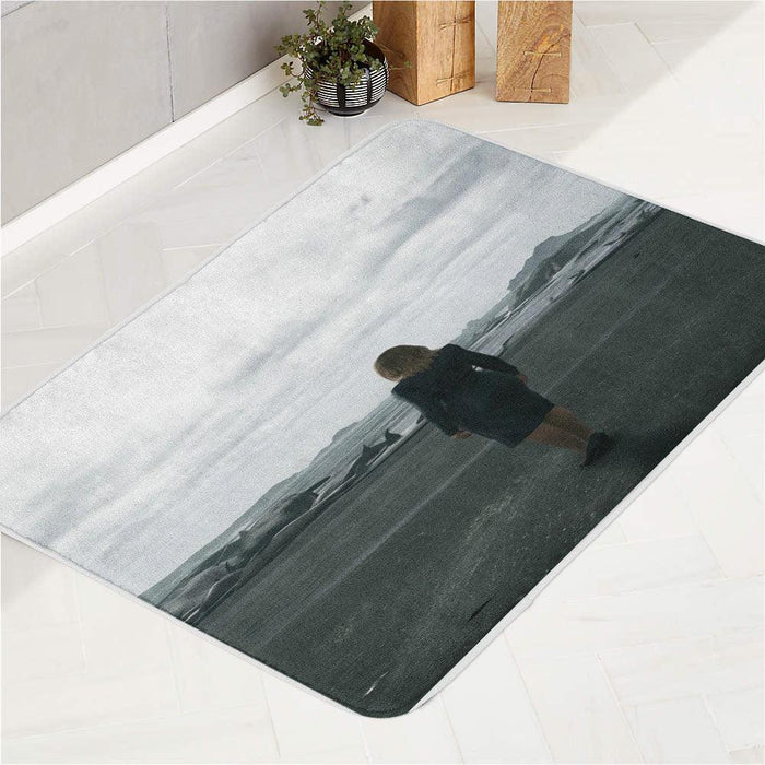 death world death stranding woman bath rugs