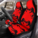 dinosaur bones jurrasic park Car Seat Covers