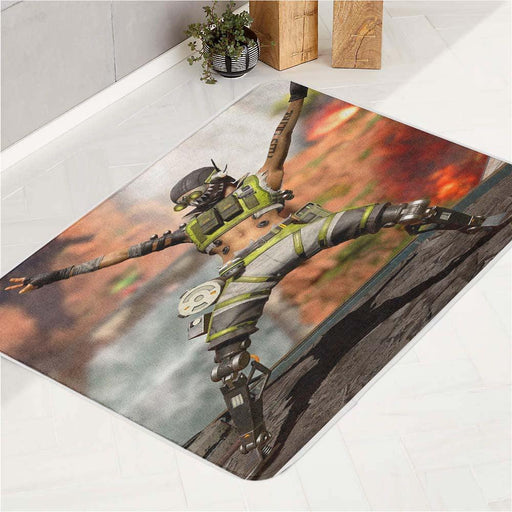 dancing happy octane bath rugs