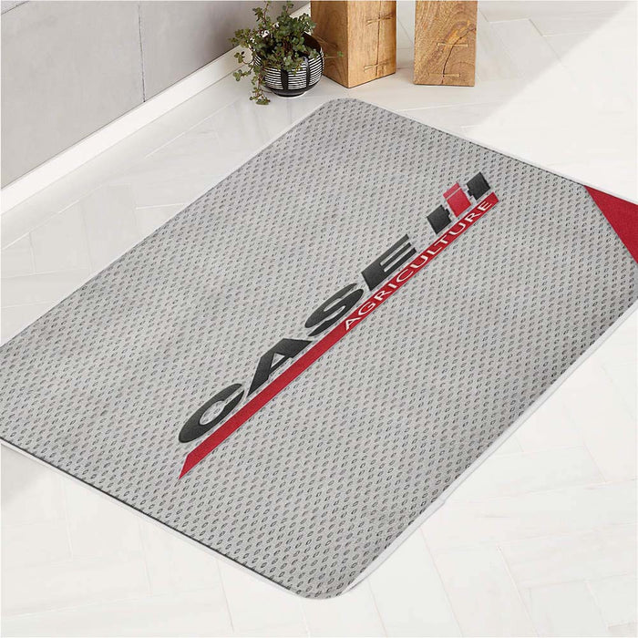 IH INTERNATIONAL HARVESTER LOGO bath rugs