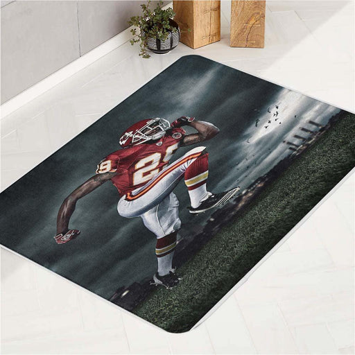 dark mode nfl player bath rugs