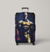 deep face saitama with the body Luggage Covers | Suitcase