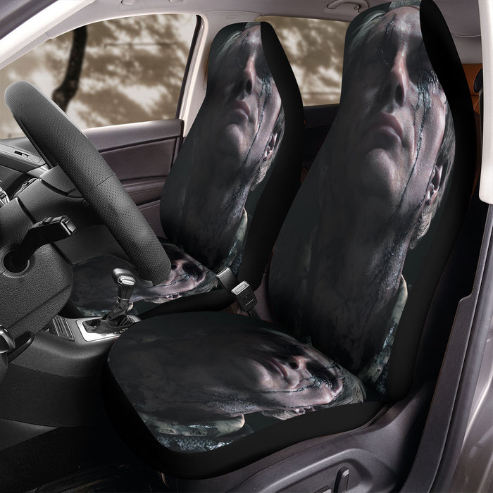 deep tears of character hideo kojima Car Seat Covers