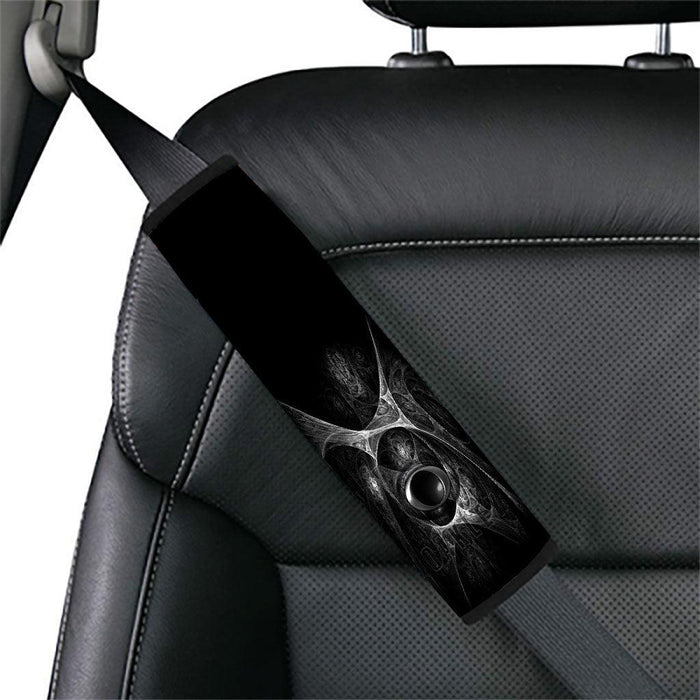 dark oakley logo brand monochrome Car seat belt cover - Grovycase