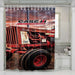 ih international harvester tractor shower curtains