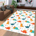 dinousaurs kids colorful Living room carpet rugs