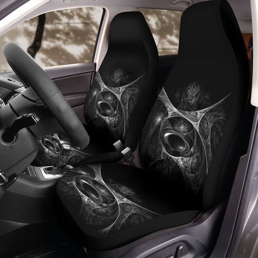 dark oakley logo brand monochrome Car Seat Covers