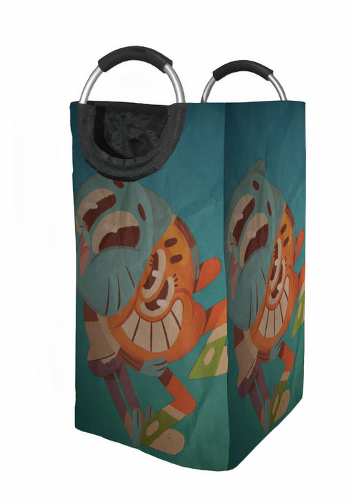 darwin and gumball Laundry Hamper | Laundry Basket